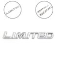 thumbnail image 1 of Car Metal Chrome LIMITED Decal Badge Emblem Sticker Fender Side for Highlander, 1 of 9
