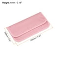 thumbnail image 2 of Faraday Bag, 2Pcs RFID Signal Blocking Pouch Clamshell 7.87 Inch Anti-Tracking Anti-Spying, Pink, 2 of 5