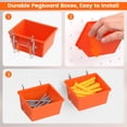 thumbnail image 6 of Pegboard Hooks Kit,ENJOYWOOD 155PCS/SET Peg Board Accessories Organizer Kit with Various  Hooks,Bins,Baskets,Fit 1/8 or 1/4 inch Pegboard for Garage Workshop Wall Hanging Tools, 6 of 9