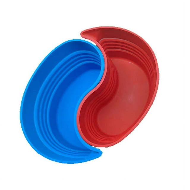 Foldable Slow Cooker Divider Silicone Stew Pot Mat Reusable Leakproof Heat resistant Slow Cooker Lining set