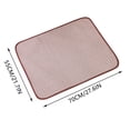 thumbnail image 4 of Pet Summer Ice Mat, Breathable Cooling Mat for Cats and Dogs, Soft Sleeping Pad for Crate, Bed, Indoor & Outdoor Floor, 4 of 7