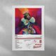 thumbnail image 3 of Póster de portada de álbum de música de rapero de 2023, Doja Cat, Juice WRLD, Lil Skies, Dave & Central Cee Gunna, impresión en lienzo, arte de pared, decoración de habitación, 3 of 5