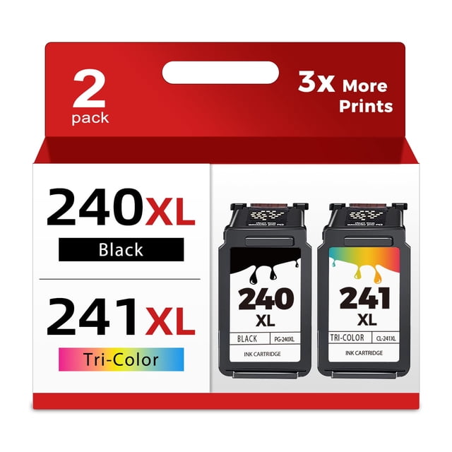 Cartucho de tinta Ubinki 240XL 241XL compatible para Canon 240 241