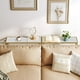 thumbnail image 5 of Mesa Consola Dorado FurnitureR Entrada Moderna 3 Niveles 100 cm, 5 of 9