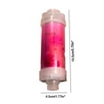thumbnail image 3 of Vitamin C Shower Filter for Hard Water, Aromatherapy Softener Purifier, Help with Softer Skin and Hair Enhancement,1/4 Interface Universal, Easy Installation (rose), 3 of 8