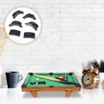 thumbnail image 1 of FESTFENDS 12 Pcs Réducteurs de Poche pour Table de Billard Noir Faciles à Installer, 1 of 8
