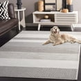 thumbnail image 3 of SAFAVIEH Pyramid Talisha Geometric Area Rug, Ivory/Gray, 5'3" x 7'8", 3 of 8