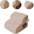 thumbnail image 3 of 2Step Dog Stairs for Sofa Pet Ramp for Puppies, Small Pets, and Older Dogs in Beige, 3 of 5