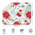 thumbnail image 2 of Microfibre Drying Mat for Kitchen Pioneer Dish Drying Drainer Mat Absorbent Colorful Floral Drying Mat Washing Up for Glass, Plate & Cup 18inch X 24inch, 2 of 5