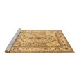 thumbnail image 2 of Ahgly Company Machine Washable Indoor Square Persian Brown Traditional Area Rugs, 7' Square, 2 of 4