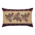 thumbnail image 3 of Connell Pinecone Pillow 14x22, 3 of 4