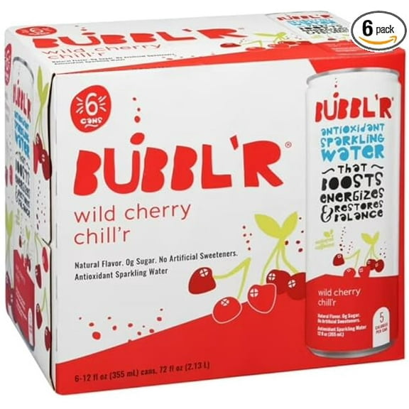 Babbl Wild Cherry Chillr - 6pk/12 fl oz Can