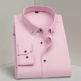 thumbnail image 2 of BVOFAR Mens Long Sleeve Shirts Dressy Button Down Collared Shirt Regular Fit Wrinkle Free Dresses Shirts Business Casual, 2 of 6