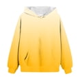 thumbnail image 6 of JUMEYU Cute Hoodie for Girls Kid Cute Hoodies for Teen Girls Trendy Hooded Sweatshirts Long Sleeve Shirts Clothes for Girls Size 7-8 (Yellow,7-8 Years), 6 of 6