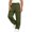Green, variant on Inleife Mens Pants Sweatpants Stretch Men's Casual Sport Pocket Solid Color Elastic Waist Jogger Pants