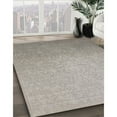 thumbnail image 3 of Ahgly Company Machine Washable Indoor Rectangle Industrial Modern Silver Pink Area Rugs, 4' x 6', 3 of 7