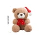 thumbnail image 3 of Decoración navideña, adornos navideños, regalos navideños, regalo navideño, bufanda, oso de peluche, gorro navideño, oso de peluche, muñeco de tela, oso de peluche., 3 of 6