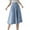 Blue, variant on Sngxgn Skirts for Women Pleated Skirts with High Waisted(Dark Blue,S)