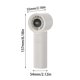 thumbnail image 4 of Xihbxyly Ventilador de Mano, Miniventilador con Pantalla Digital de Alta Velocidad, Ajuste Continuo Del Viento, Recargable Por Usb, Ideal para Viajes Al Aire Libre, Senderismo y Campismo., 4 of 7