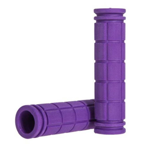 1 x Pair Soft Bike Hand Grip Silicone Rubber BMX,MTB Cycle Bicycle Handle-PurPle 