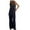 01-Black&womens business casual clothing, variant on QATAINLAV Womens Cotton Linen Blazer Sets Casual Sleeveless V Neck Suit Vest & Wide Leg Pants Business Work 2 Piece Outfits with Pockets, Black, S
