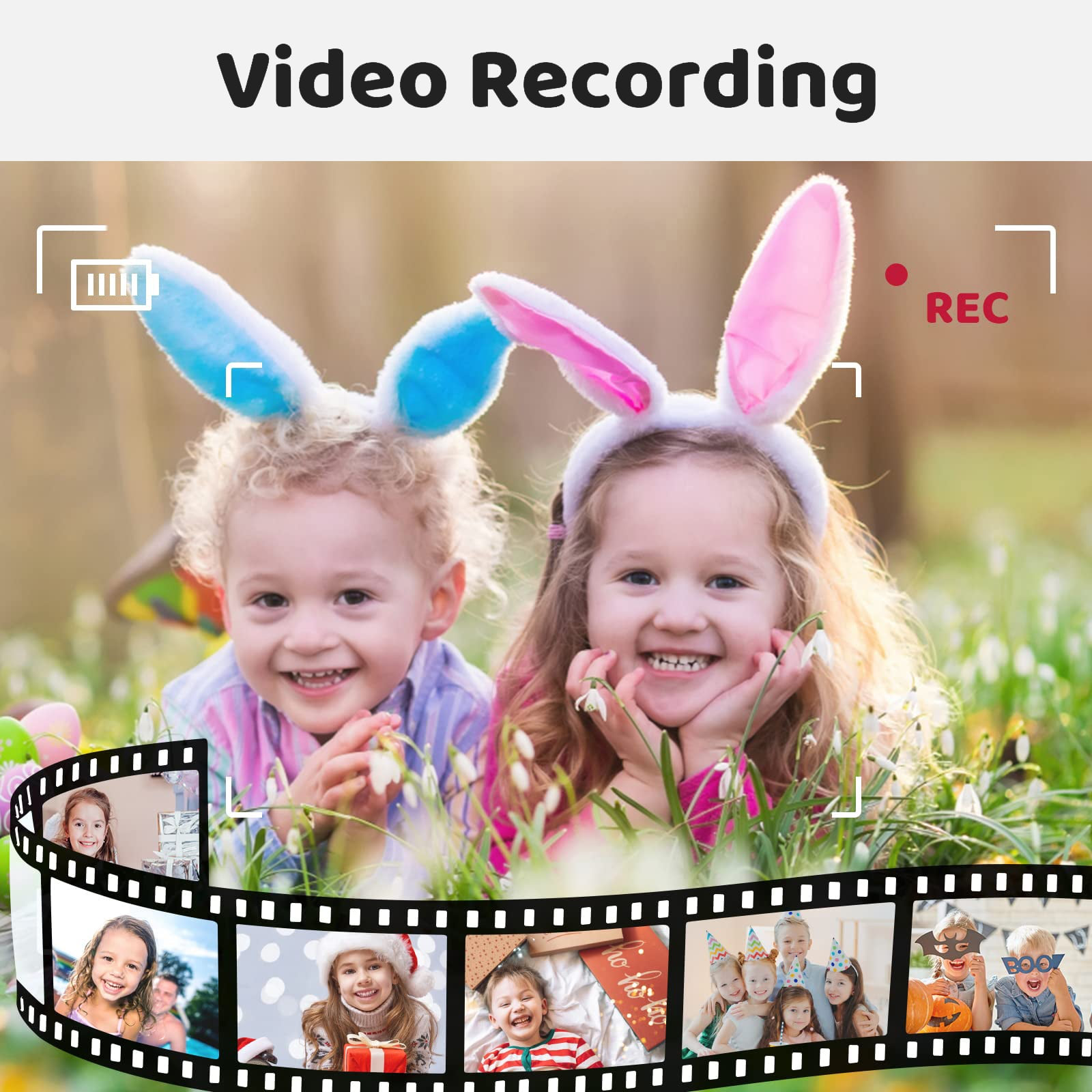 PayUSD Kids Camera 1080P Black Age 3-10 photo 3
