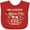 Red, variant on Inktastic My Cousin Graduated and I'm Super Proud Boys or Girls Baby Bib