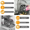 thumbnail image 4 of Air Fryer Accessories for Gourmia GAF798 GAF716 7QT Air Fryer, 8.97''*8.97'' Air Fryer Replacement Parts Rack Tray Grill Pan Grill Crisper Plate, 4 of 7