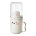thumbnail image 2 of Travel Portable Toothbrush Case Breathable Washable Toothbrush Tube Holder Protective Cover for Bathroom White, 2 of 6