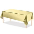 thumbnail image 4 of Pebbuoy Disposable Rectangle Party Table Cloth Waterproof Table Cover Tear-Resistant  Dining Table Protector Cover, 4 of 6