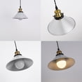 thumbnail image 4 of FSLiving Remote Control Dimmable Hanging Light with Rechargeable Battery Operated LED RGB Bulb Macaron Silver Metal Pendant Light Adjustable Height Color Changing Timing for Storage Bedroom - 3 Lights, 4 of 8