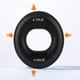 thumbnail image 2 of Anillo Silicona Finger Power Pinza de muñeca redonda para gimnasio Fitness Training Black, 2 of 6