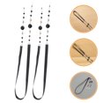thumbnail image 1 of RENACLIPY 2Pcs Vintage Black Eyeglasses Strap with Crystal Embellishments Comfortable Ribbon for Hanging Use, 1 of 8