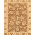 thumbnail image 1 of Ahgly Company Indoor Rectangle Abstract Orange Abstract Area Rugs, 7' x 9', 1 of 6