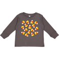 thumbnail image 3 of Inktastic Just Candy Corn Boys or Girls Long Sleeve Toddler T-Shirt, 3 of 5