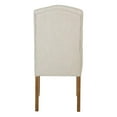 thumbnail image 5 of OSP Home Furnishings Jessica Tufted Dining Chair in Linen Fabric, 5 of 8