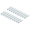 thumbnail image 1 of Tornillo Confirmat Uxcell para muebles 7x40mm con socket hexagonal tornillos de madera galvanizados 100pcs, 1 of 5
