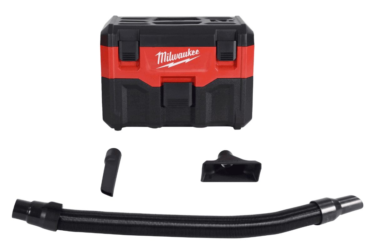 Milwaukee 0880-20 M18 2-Gallon Portable Wet/Dry Vacuum HEPA Filter Included