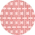 thumbnail image 1 of Ahgly Company Indoor Round Solid Red Modern Area Rugs, 8' Round, 1 of 4