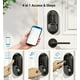 thumbnail image 2 of Veise Smart Lock, Cerradura de puerta de entrada sin llave, Cerraduras inteligentes para puerta delantera con control de aplicación, Cerradura digital electrónica con teclado táctil, Cerrojo inteligen, 2 of 5