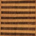 thumbnail image 1 of Ahgly Company Indoor Square Abstract Brown Modern Area Rugs, 3' Square, 1 of 4