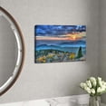thumbnail image 3 of Blue Ridge Mountains Sunset Canvas Wall Art, Smoky Mountains Autumn Landscape Print, Serene Nature Artwork for Living Room Bedroom Office, Ready to Hang, 3 of 6