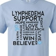 thumbnail image 4 of Inktastic Lymphedema Awareness Month Ribbon T-Shirt, 4 of 5