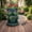 Green, variant on DUNCHATY 3 Tier Stackable Vertical Planter Tower, Space-Saving Flower Pots for Indoor Plants, Outdoor Garden Patio with Drainage Holes for Herbs (White)