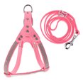 thumbnail image 3 of 1 set arnés de perro correa tirando de cuerda y collar conjunto de arnés para caminar al aire libre, 3 of 5