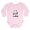Petal Pink, variant on CafePress - Kiniart Westie With Bone - Long Sleeve Cotton Baby Bodysuit