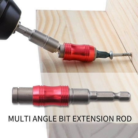 

KUNPENG Impact tough Bit Holder Magnetic Pivoting Bit Tip Holder Swivel Screw