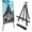 72BL 1-pack, variant on Art Painting Display Easel Stand, 72 Inches Metal Portable Adjustable Easels for Painting Canvases Height from 22-72" for Table-Top/Floor Paint and Displaying, Black 2-Pack
