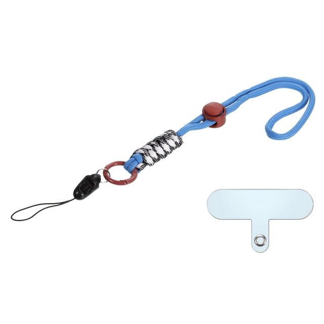 Unique Bargains Phone Lanyard with Lanyard Patch for All Smartphone Dark Blue 1 Pack