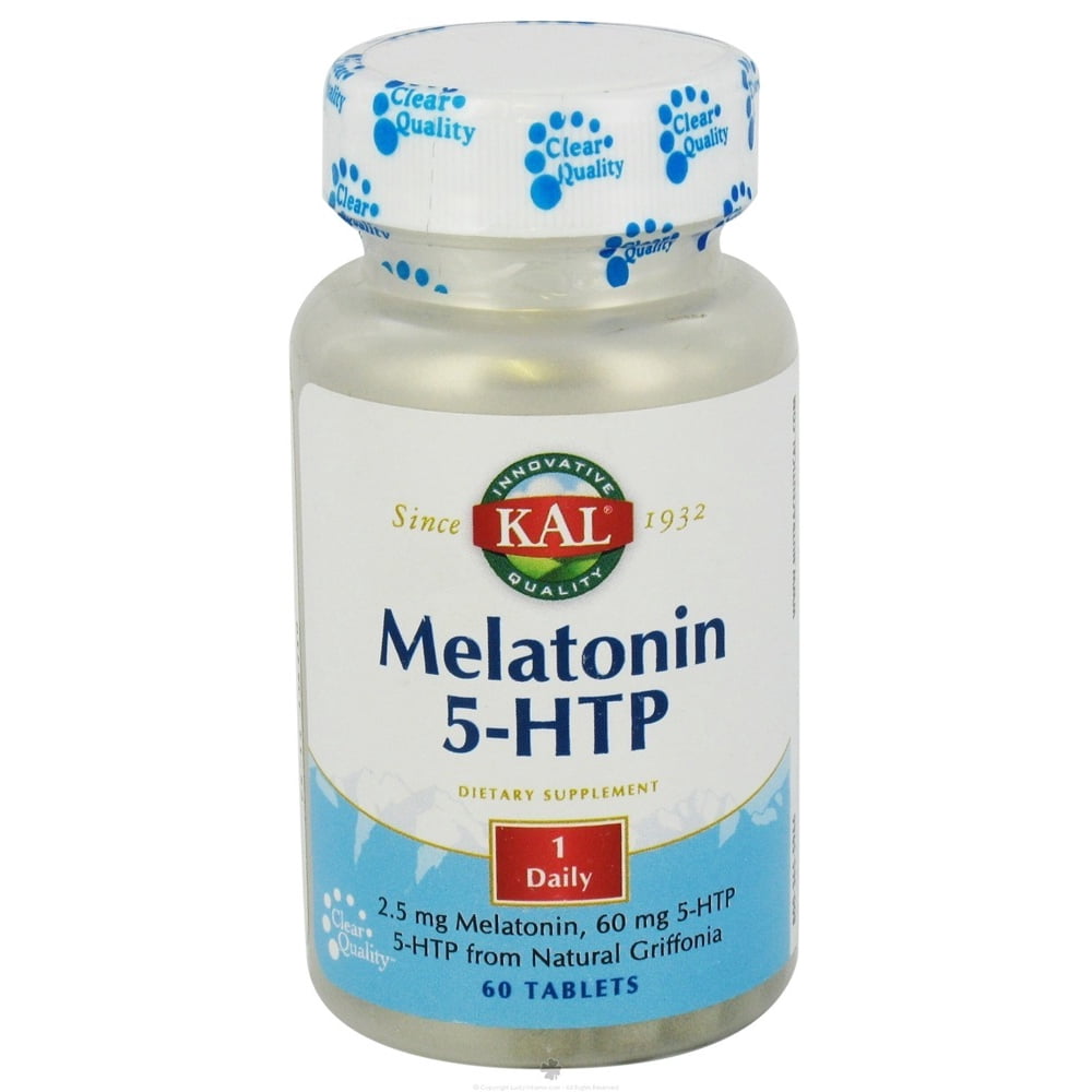 Kal Melatonin 5HTP 60 Tablets